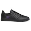 ADIDAS PARADIGM GAZELLE trainers in black and purple, featuring the iconic ADIDAS logo.