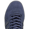 A pair of ADIDAS TYSHAWN SHADOW NAVY / CARBON / LEGEND INK sneakers with black laces.