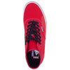 Authentic VANS SKATE ALLEN X HOCKEY AUTHENTIC HIGH RED shoes in red and white.