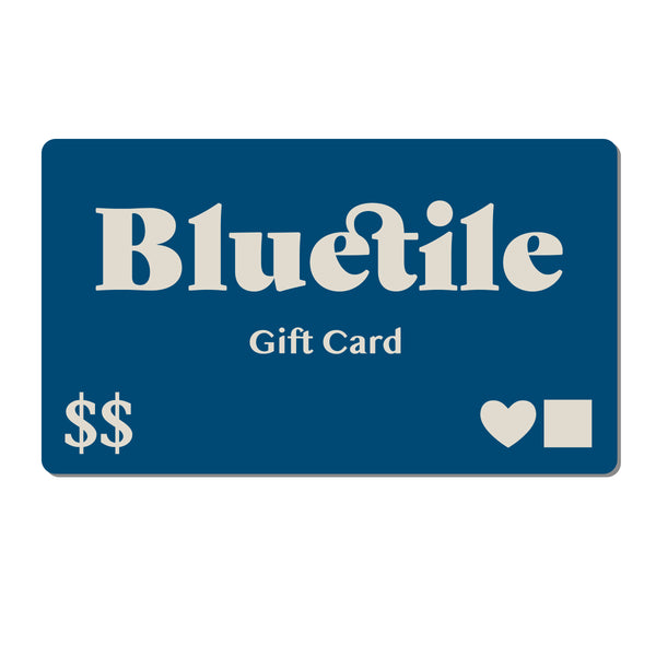 BLUETILE gift card from the brand BLUETILE.