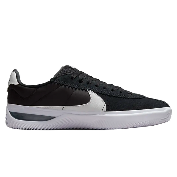 The nike Court Blazer Low is black and white.