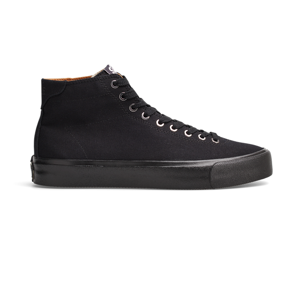 The men's LAST RESORT AB VM001 HI CANVAS BLACK/BLACK high top sneaker by Last Resort AB.