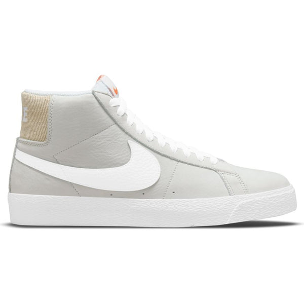 nike SB Blazer Mid ISO Orange Label White Summit/White, featuring the iconic nike SB logo. This shoe is part of the NIKE SB BLAZER MID ISO ORANGE LABEL WHITE SUMMIT/WHITE collection, combining clean white and vibrant orange colorways. Perfect for those seeking.