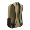 A desert sand Dickies duck canvas backpack with black straps on a white background.