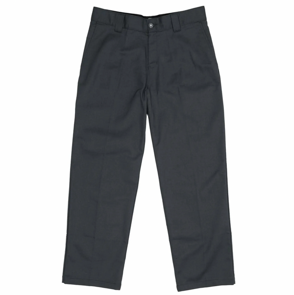 A DICKIES JAMIE FOY LOOSE FIT STRAIGHT LEG PANT BLACK with a white background.