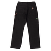 A pair of DICKIES VINCENT ALVAREZ DENIM PANT BLACK with a patch on the side.