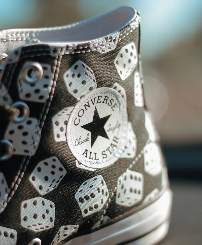 CONVERSE CONS CTAS PRO HI DICE BLACK WHITE– Bluetile Skateboards