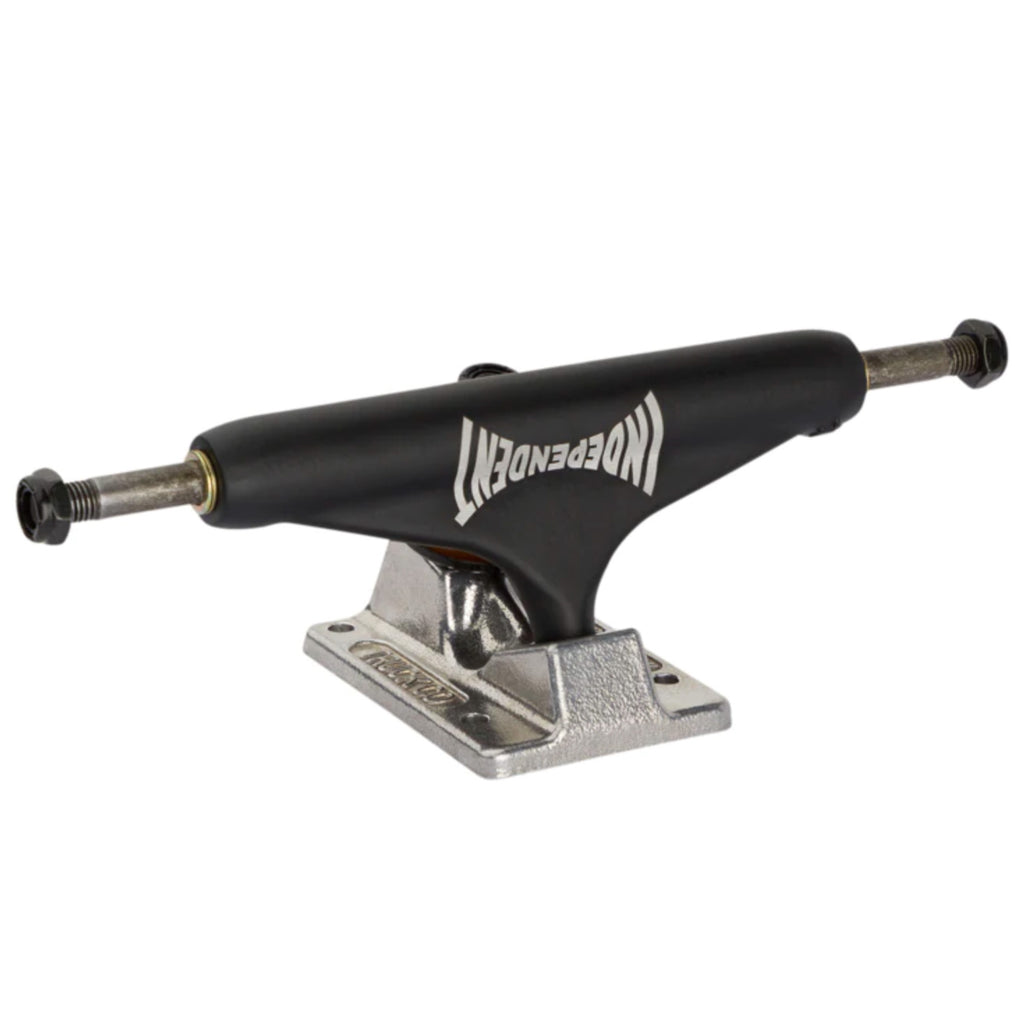 A black INDEPENDENT 144 STAGE 11 PRO SILVA truck on a white background.