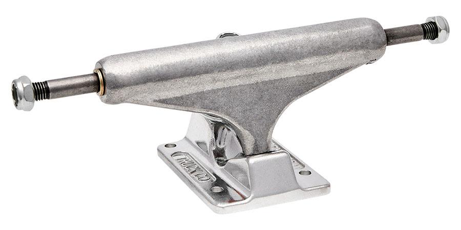 A INDEPENDENT FORGED HOLLOW STD 159 skateboard truck on a white background.