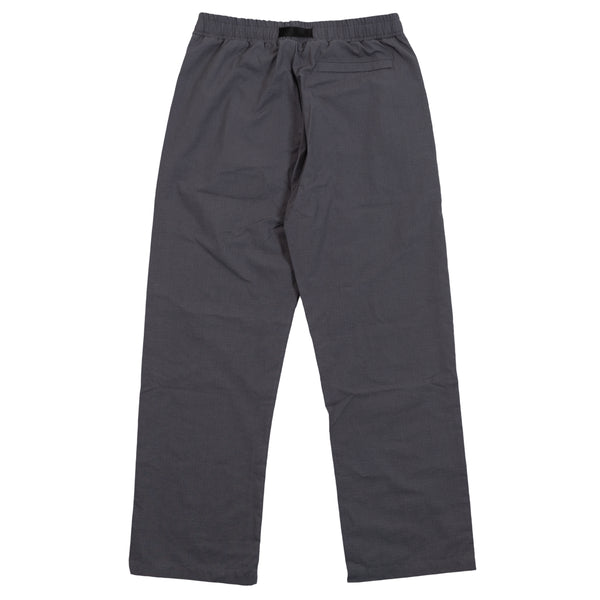 A picture of a pair of Deluxe's Krooked Eyes Pants Charcoal/Yellow.