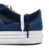 A pair of midnight navy Converse CONS X Alltimers One Star Pro sneakers with white soles.
