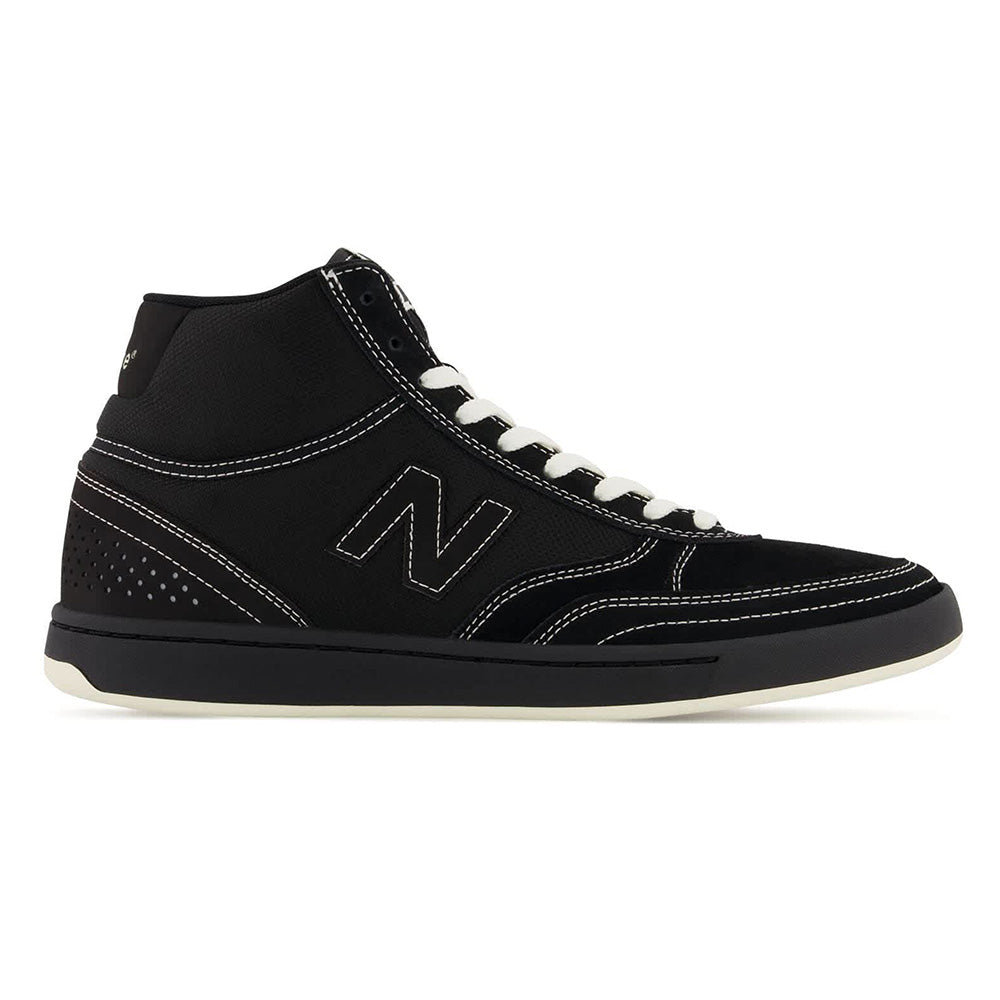 NB NUMERIC 440 HIGH BLACK / WHITE men's sneakers, by NB NUMERIC.