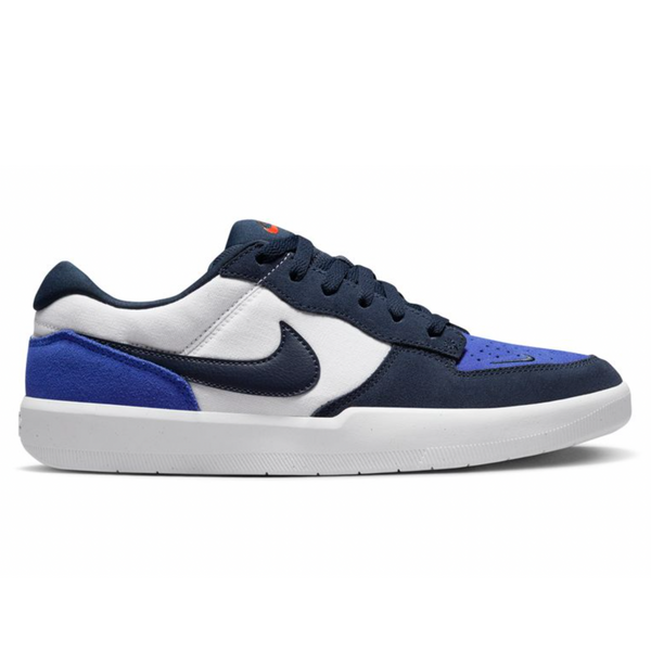 The NIKE SB FORCE 58 OBSIDIAN / WHITE / HYPER ROYAL by nike.