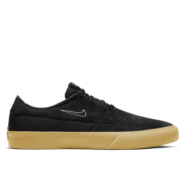 nike SB Shane Black and Gum Skate Shoe.