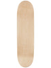 An 8.5 skateboard featuring the iconic POWELL PERALTA SKULL AND SWORD PINK RED design resting on a simple white background.