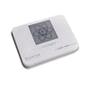 A QUANTUM ISOTOPES CERAMIC HYBRID BEARINGS tin box with high tensile strength and a logo on it.