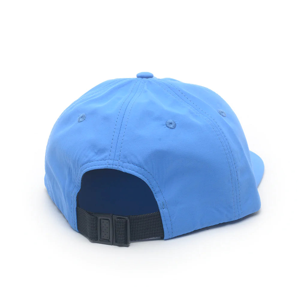 A BLUETILE blue hat on a white background.