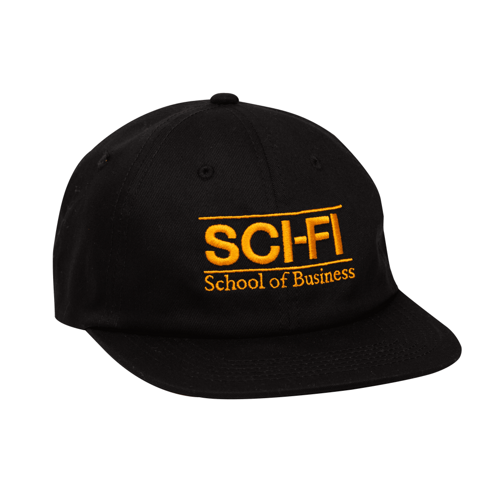 SCI-FI FANTASY SCI-FI FANTASY SCHOOL OF BUSINESS HAT BLACK snapback hat.