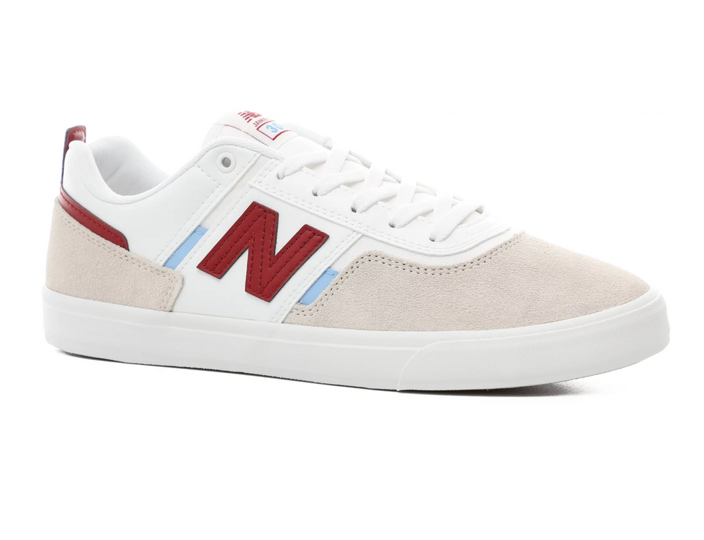 NB NUMERIC FOY 306 WHITE / MAROON / MAGENTA sneakers from the NB NUMERIC collection.