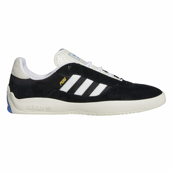 ADIDAS PUIG trainers in core black and white.