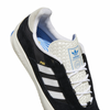 A pair of ADIDAS PUIG CORE BLACK / FLAT WHITE / BLUE BIRD sneakers.