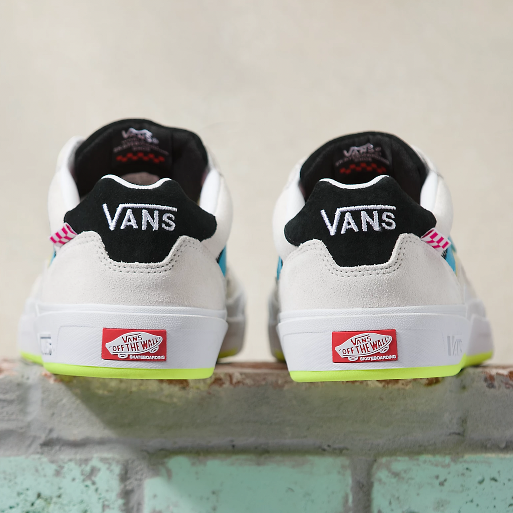 VANS SKATE NEON WAYVEE WHITE / MULTI– Bluetile Skateboards VANS SKATE NEON WAYVEE WHITE / MULTI– Bluetile Skateboards