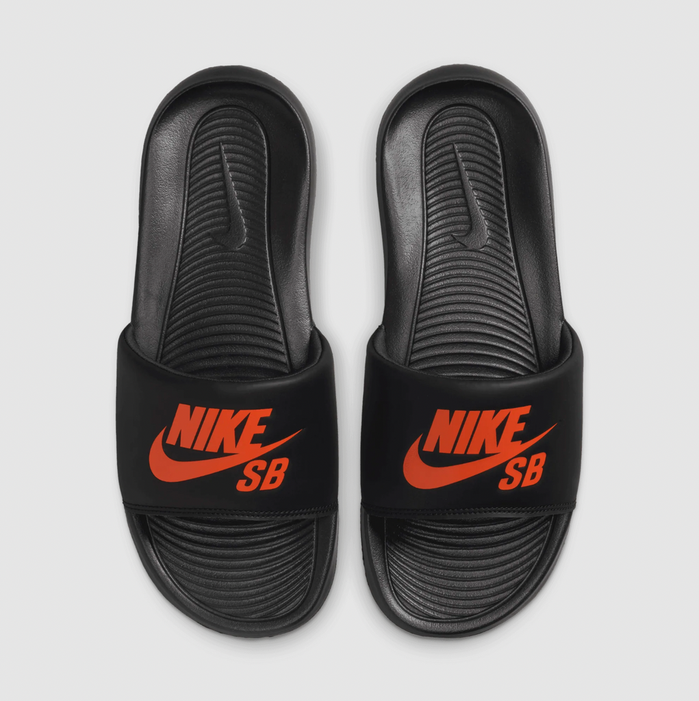 Nike sb slides red clearance