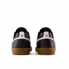 A pair of NB NUMERIC FOY 306 BLACK / RED / GUM shoes on a white background.