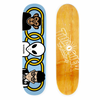 A skateboard with an image of an alien and a monkey from the ALIEN WORKSHOP X THRASHER MISSING PHELPS.