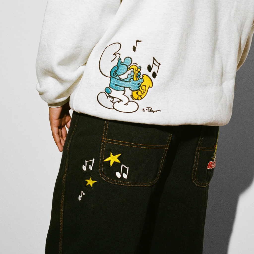 BUTTER GOODS X THE SMURFS HARMONY DENIM PANTS
