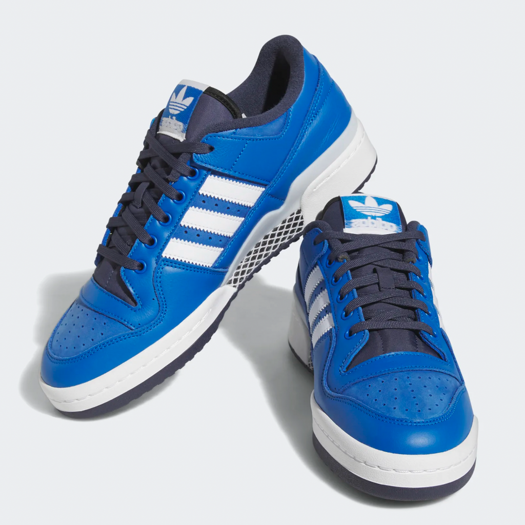 ADIDAS FORUM 84 LOW ADV BLUE BIRD / CLOUD WHITE / SHADOW NAVY Bluetile Skateboards ADIDAS FORUM 84 LOW ADV BLUE BIRD / CLOUD WHITE / SHADOW NAVY Bluetile Skateboards