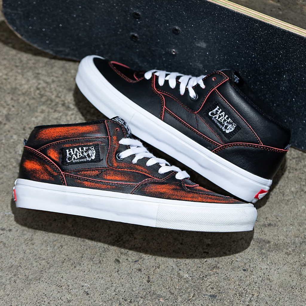 VANS SKATE HALF CAB PRO BLACK BLACK Bluetile Skateboards