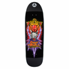 A Welcome skateboard with an image of a demon on it.
