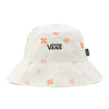 VANS LIZZIE ARMANTO BUCKET HAT in white with oranges and pineapples - Lizzie Armanto inspired.
