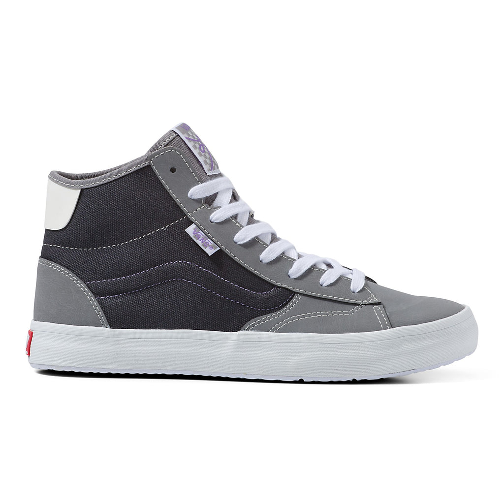 VANS THE LIZZIE FROST GREY / ASPHALT - top in grey and white.