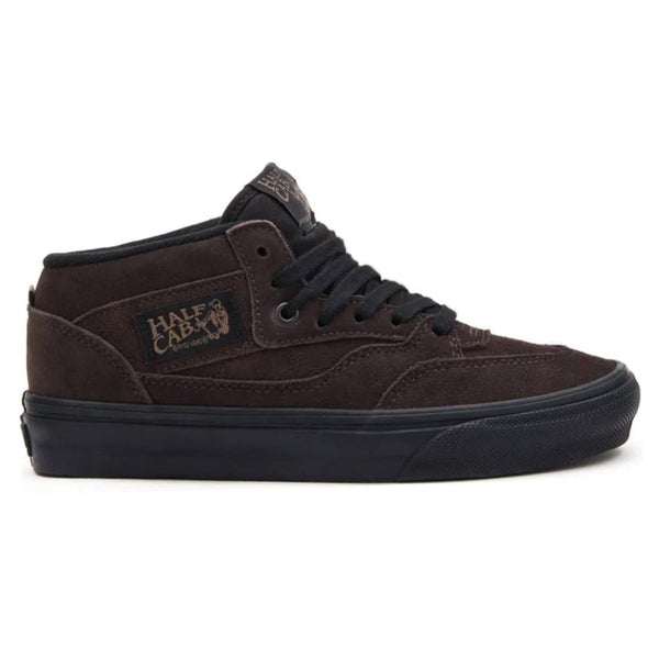 VANS SKATE HALF CAB VCU DARK BROWN / BLACK shoes: top-notch skateboarding sneakers in a sleek dark brown shade.
