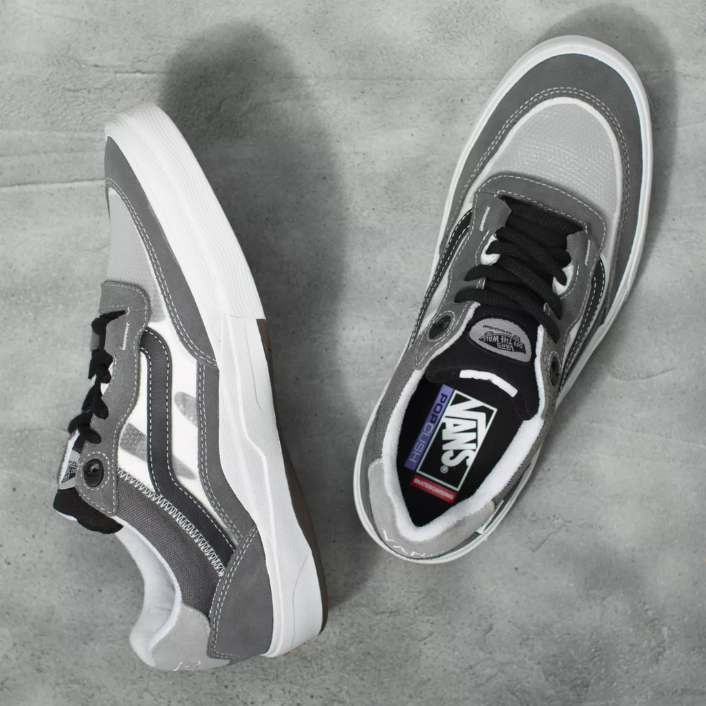 VANS SKATE WAYVEE grey/white sneakers.