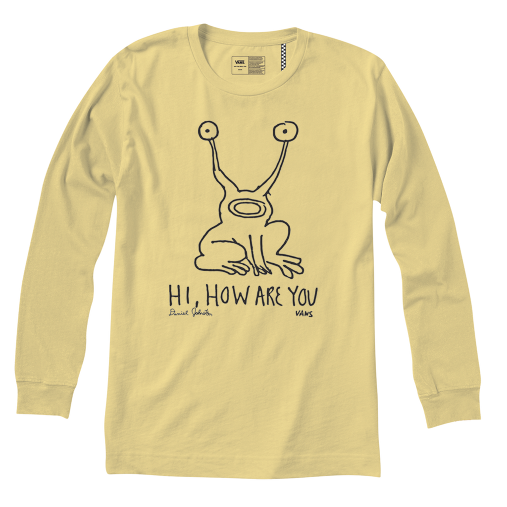 Hi, do you like the new VANS X DANIEL JOHNSTON LONG SLEEVE tee with the Justin Henry pocket?