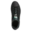 Adidas Campus ADV X Shin Sanbongi sneakers in black and green, featuring the iconic Adidas branding.