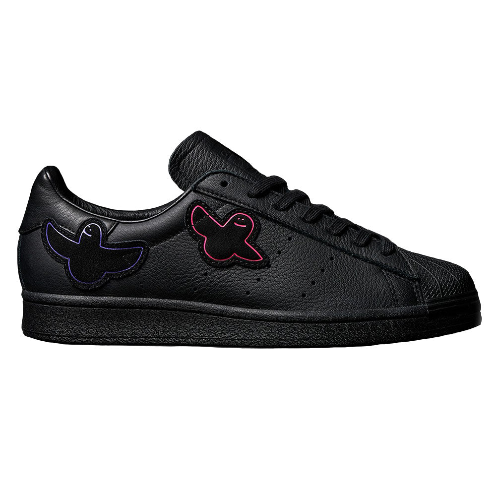 ADIDAS x GONZ SUPERSTAR ADV CORE BLACK / BLACK / BLACK Bluetile Skateboards ADIDAS x GONZ SUPERSTAR ADV CORE BLACK / BLACK / BLACK Bluetile Skateboards