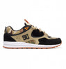 The men's DC KALIS LITE SE CAMO shoes from the Josh Kalis Collection in camouflage and orange.