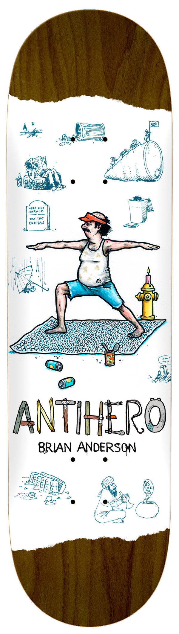 ANTIHERO, created by Brian Adamsson, focuses on ANTIHERO BA RECYCLING.