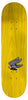 A yellow skateboard with an image of a bird on it, featuring the ANTIHERO TAYLOR ENDURO.