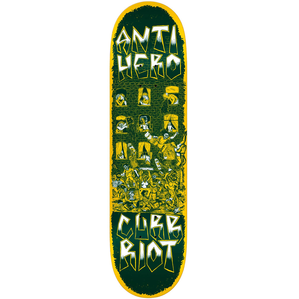 ANTHERO ANTI HERO CURB RIOT REDUX skateboard deck - 8.25.