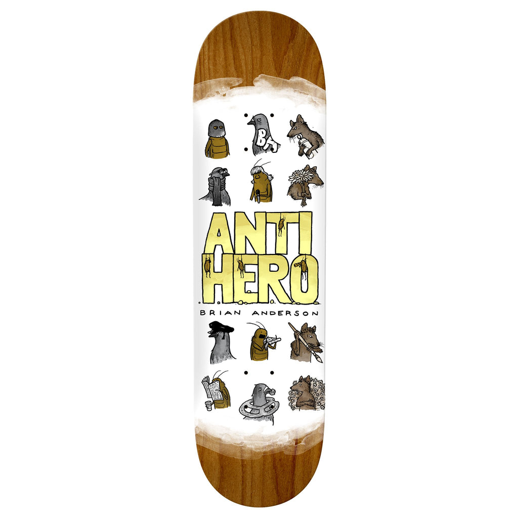 Antihero B.A. USUAL SUSPECTS skateboard deck - 8.0 RUSSO ANTIHERO.