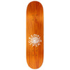 A skateboard with the ANTIHERO logo on it.