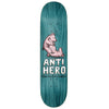 ANTIHERO DAAN FOR LOVERS 8.38 skateboard deck.