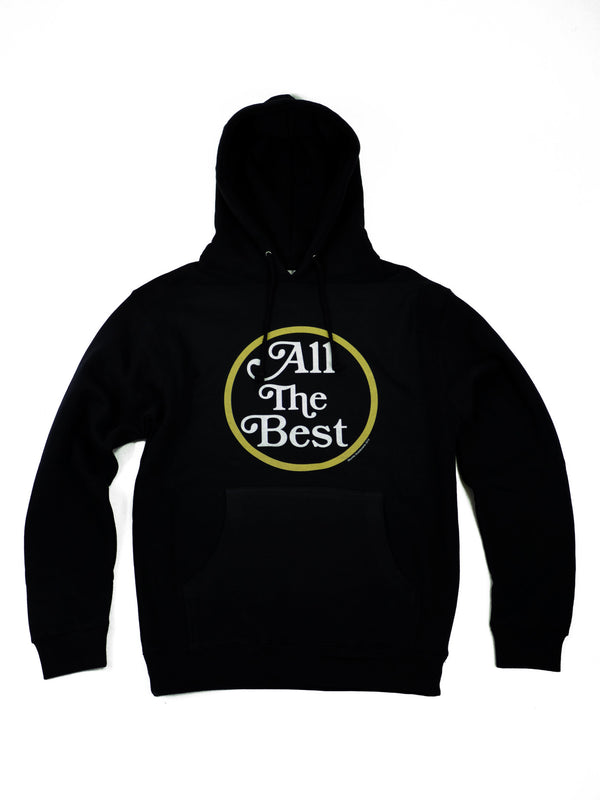 Bluetile Skateboards "ALL THE BEST" logo hoodie - navy.