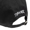 A THRASHER SKETCH OLD TIMER HAT BLACK with the word thrash printed on it.