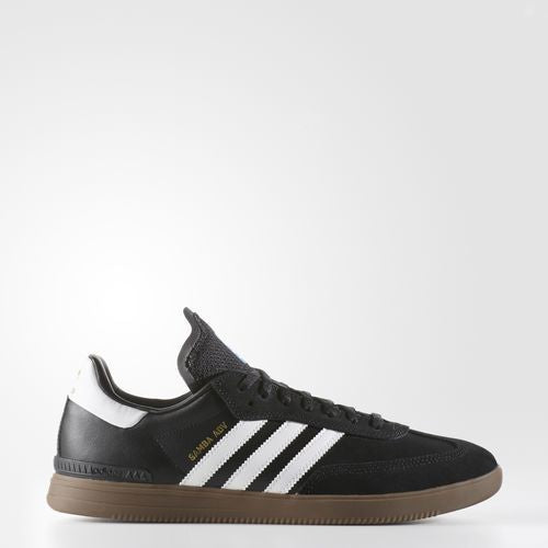 ADIDAS SAMBA ADV BLACK / WHITE / GUM Bluetile Skateboards ADIDAS SAMBA ADV BLACK / WHITE / GUM Bluetile Skateboards